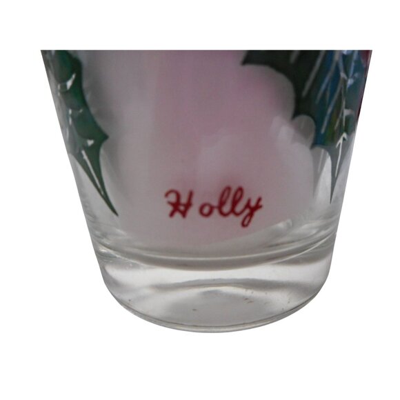MCM Peanut Butter Drinking Juice Glass Tumbler Holly Estate find 5" #11 - Picture 2 of 6